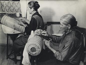 MARGARET BOURKE-WHITE (1904-1971) Suite of 4 photographs from Czechoslovakia.